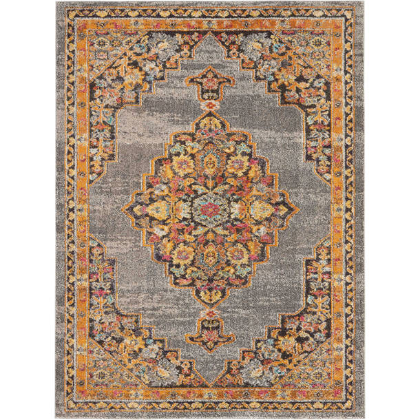 World Menagerie Lundy Performance Blue Rug & Reviews Wayfair